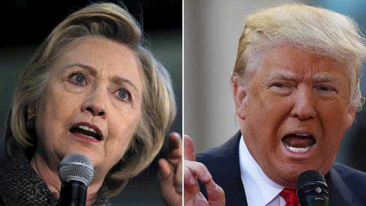 Donald Trump và Hillary Clinton tiếp đà thắng