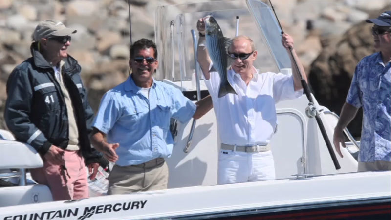 Bush kể chuyện chơi thuyền tốc độ, câu cá với Putin