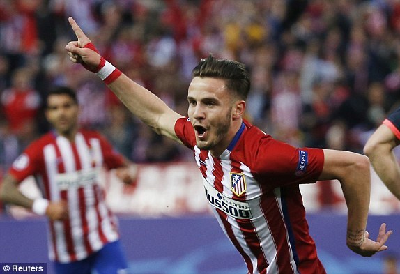 Saul Niguez goal 11
