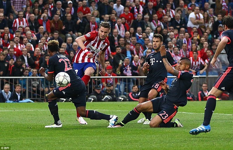 Atletico 1-0 Bayern: Hùm xám ôm hận bởi siêu phẩm