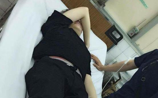 Sự thật bức ảnh nhập viện vì tự tử của thí sinh