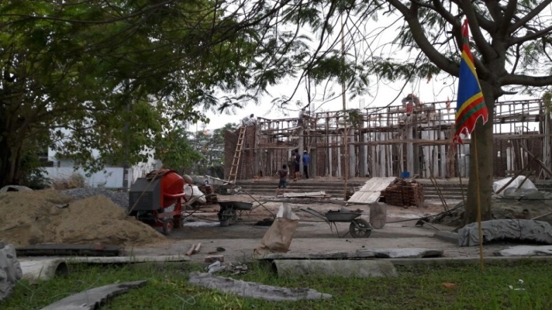 Hải Phòng: Phục dựng đình làng trái phép trên đất dự án