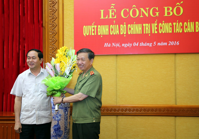 Thượng tướng Tô Lâm làm Bí thư Đảng ủy Công an TƯ
