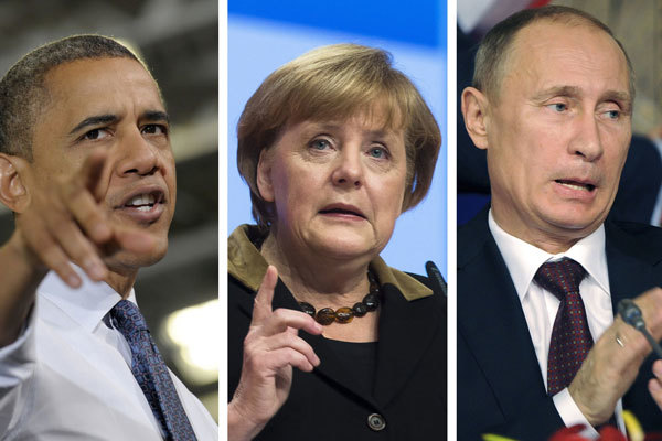 Putin cứng rắn, Obama xoay trục: EU trượt dài