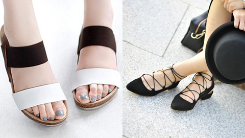 Mẫu giày, dép không thể thiếu trong tủ đồ ngày Hè
