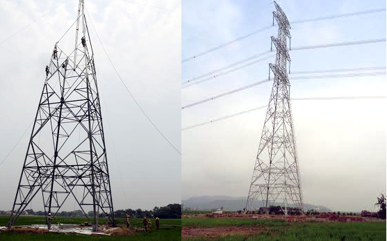 Mất 6 tỷ đồng để dựng lại cột điện đổ