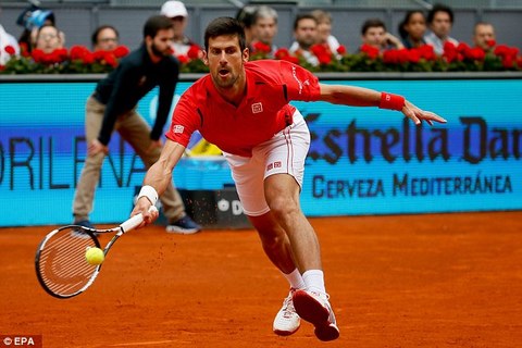 Novak Djokovic 2-0 Roberto Bautista