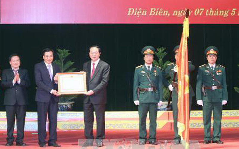 Chủ tịch nước dự kỷ niệm 62 năm chiến thắng Điện Biên Phủ