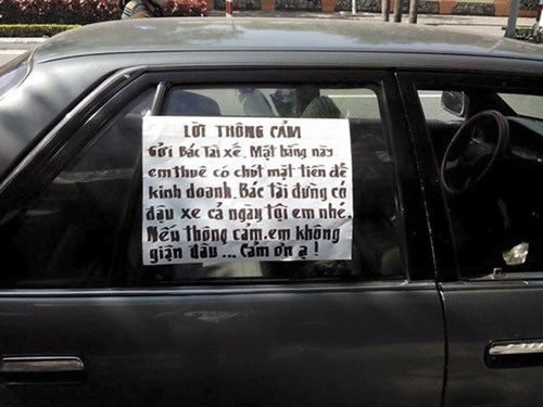 Hình phạt cho những chiếc xe đậu vô duyên
