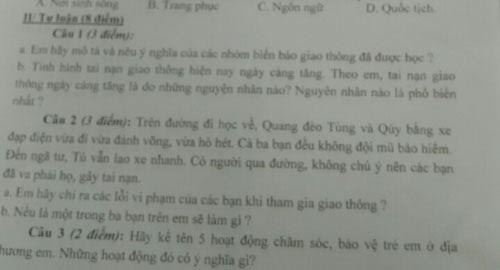 Liên tiếp ra 2 đề thi ẩu khiến phụ huynh bức xúc
