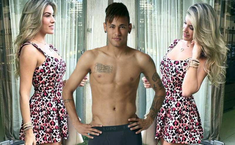 Neymar mắc lưới tình vũ công xinh đẹp?