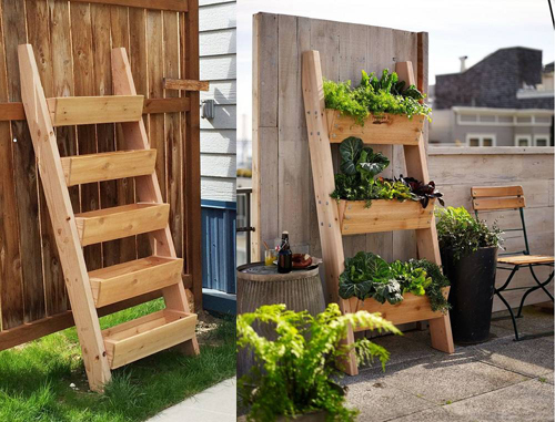 Những vườn rau đẹp mê mải và gọn gàng nhờ tấm pallet