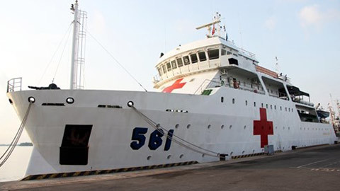 Bệnh viện trên biển 'khủng' của hải quân VN