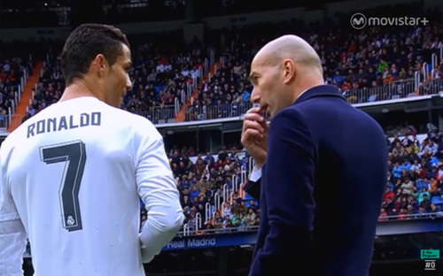 Ronaldo lấn quyền, ép Zidane dùng người theo ý mình