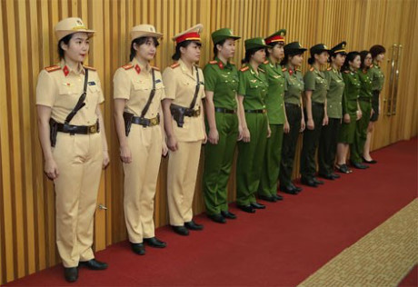 Công an sắp có trang phục mới