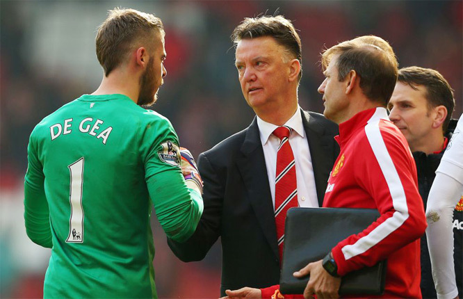 De Gea tuyên bố: Van Gaal ở lại, tôi sẽ ra đi!