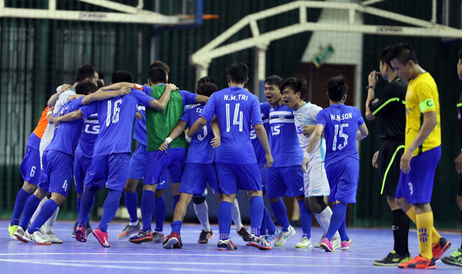 Thái Sơn Nam vô địch sớm ở giải Futsal QG