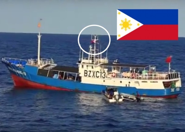 Tàu TQ giả danh tàu Philippines xâm nhập đánh cá trộm