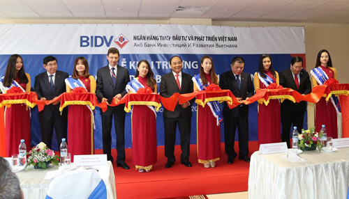 Khai trương Văn phòng đại diện BIDV tại LB Nga