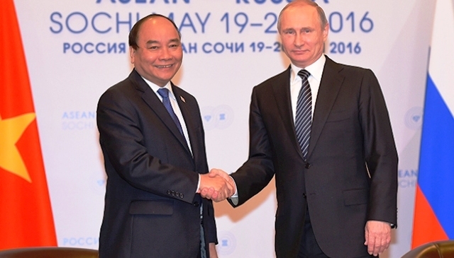 Thủ tướng hội kiến Tổng thống Putin