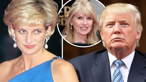 Công nương Diana từng 'chết khiếp' tỷ phú Donald Trump