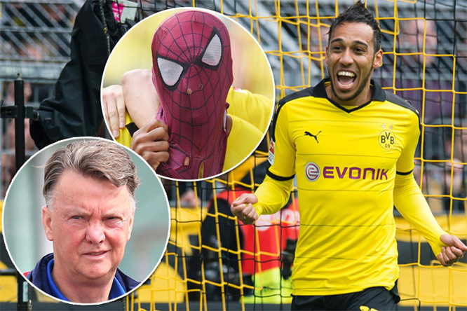 Aubameyang cạch mặt MU nếu Van Gaal tại vị