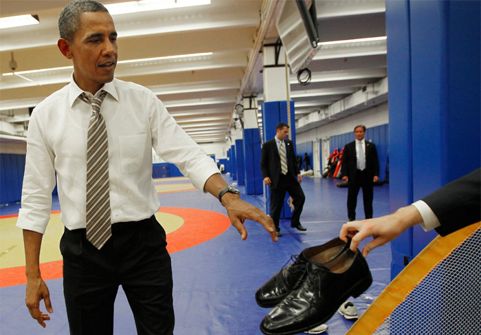 Tổng thống Mỹ đi giày gì?