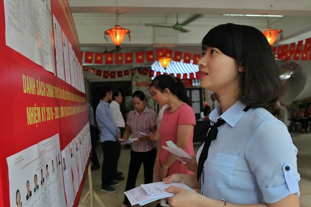 98,77% cử tri cả nước đã đi bầu