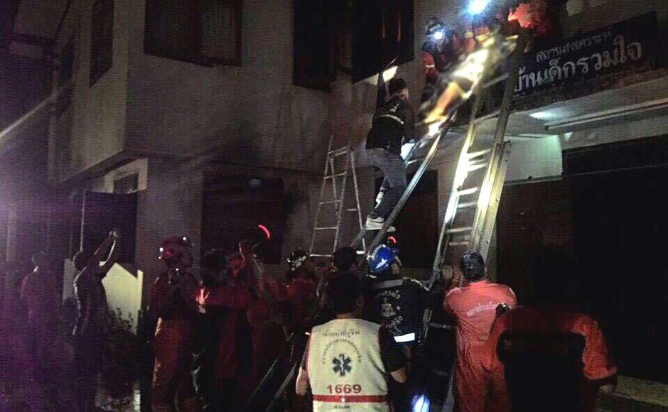 Cháy ký túc xá tại Thái Lan, 17 nữ sinh thiệt mạng