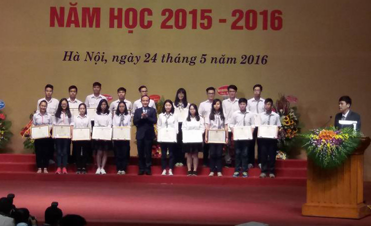 Hà Nội tuyên dương học sinh giỏi tiêu biểu