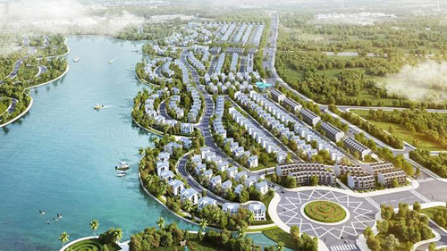 ‘Sóng’ biệt thự sinh thái đổ về Đại lộ Thăng Long