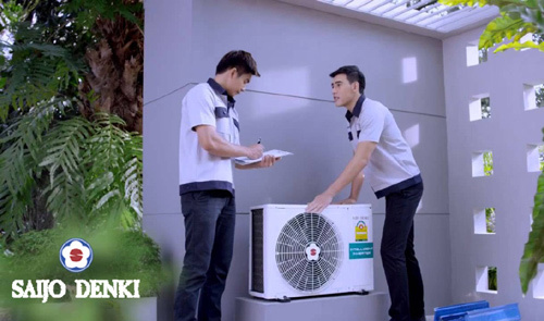 Tiết kiệm điện với điều hòa Saijo Denki Inverter