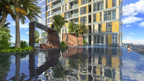 BĐS cao cấp trưng nhà mẫu để chinh phục khách mua