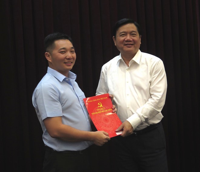 Ông Lê Trương Hải Hiếu tham gia Ban chấp hành Đảng bộ TP.HCM
