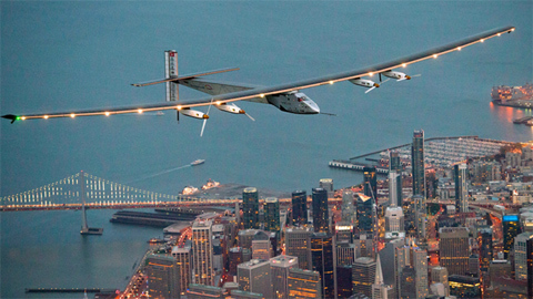 Chặng 13 của máy bay năng lượng mặt trời Solar Impulse 2