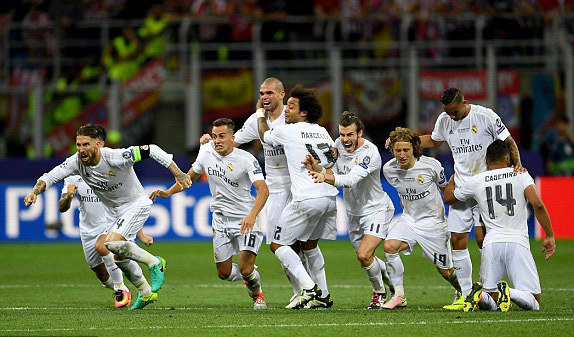 Video Real Madrid 1-1 Atletico Madrid (pen 5-3)