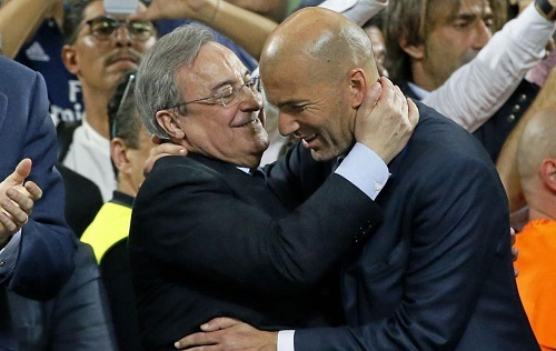 Perez thưởng đậm cho Zidane: Ngồi 