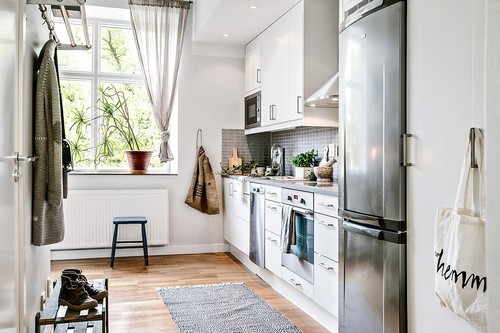 Căn hộ 38m² với nội thất trắng đầy cảm hứng của cô nàng độc thân