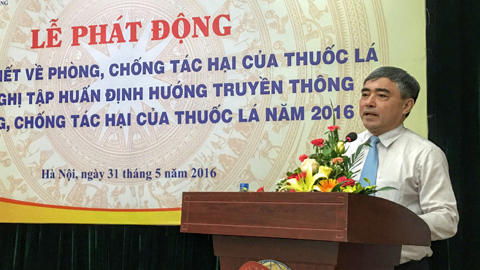 Phát động cuộc thi viết về phòng chống tác hại thuốc lá