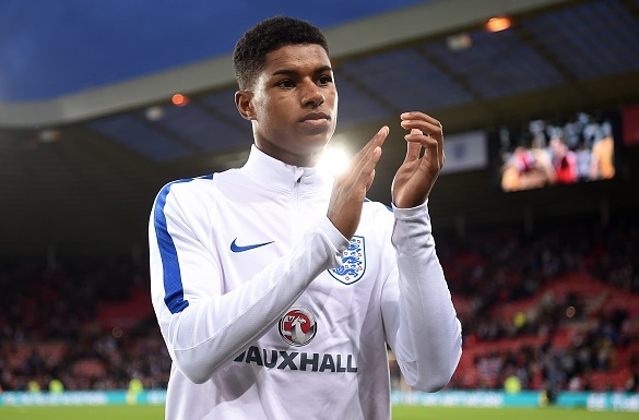 Rashford tới Pháp cùng tuyển Anh