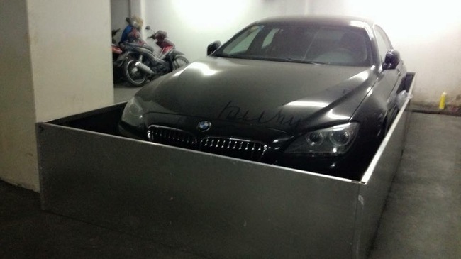 Sài thành: Dùng inox quây kín BMW 640i Gran Coupe để....chống chuột