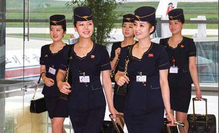 Tiếp viên hàng không Triều Tiên 'xinh như hotgirl'