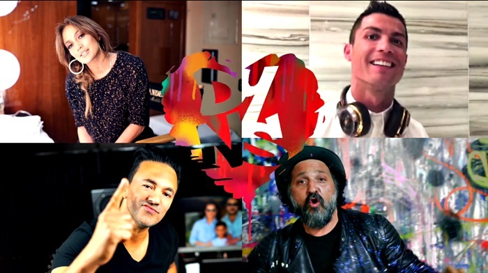 Ronaldo hát nhép cùng Jennifer Lopez trước EURO 2016