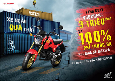 Rinh quà ‘khủng’  từ Honda Việt Nam