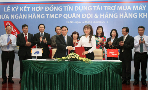 MB - Vietjet Air ký hợp đồng tài trợ mua máy bay A320
