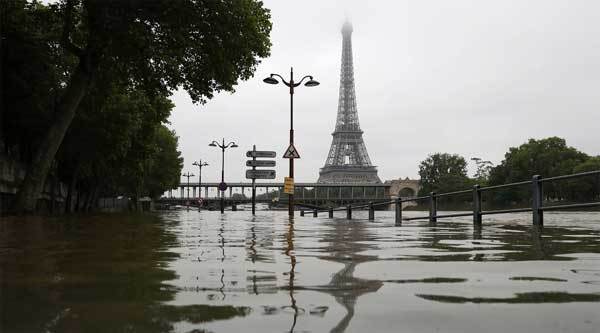 Paris biến thành Venice, Pháp 