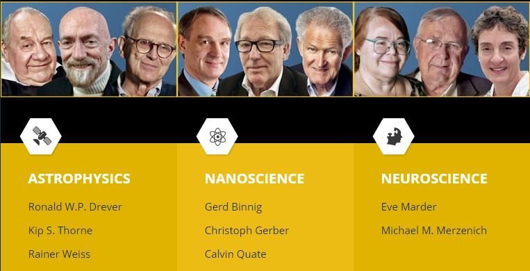 9 nhà khoa học giành giải thưởng giá trị hơn giải Nobel