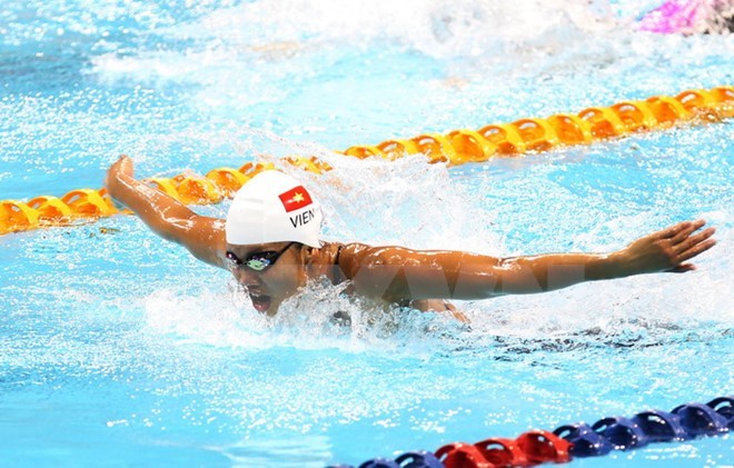 Ánh Viên 3 lần phá kỷ lục SEA Games trên đất Mỹ