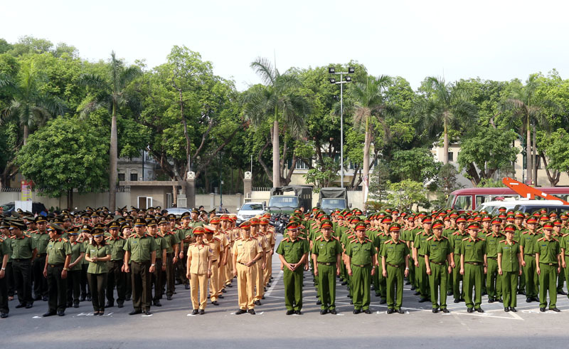 trang phục công an, trang phục CAND mới