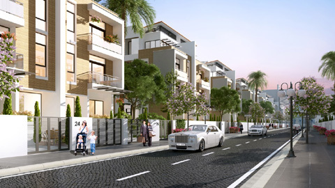 Biệt thự hạng sang hút nhà giàu Hà Nội